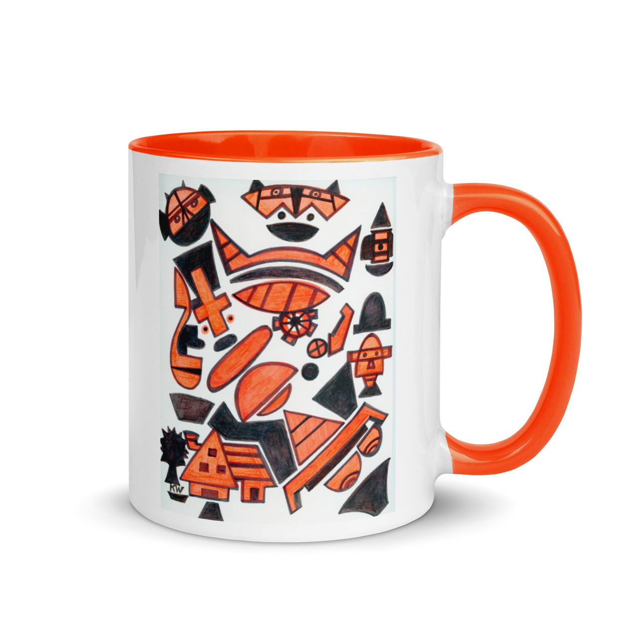 KW Gallery: Color Burst Mug 28 ☕🌈 - Winter Sunshine Marketplace