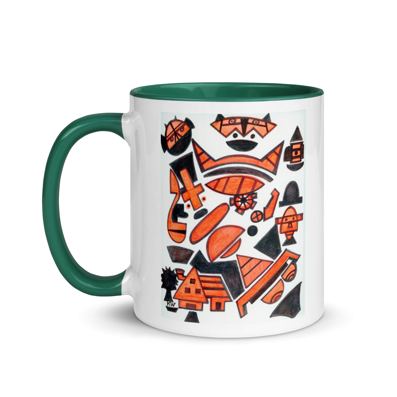 KW Gallery: Color Burst Mug 28 ☕🌈 - Winter Sunshine Marketplace