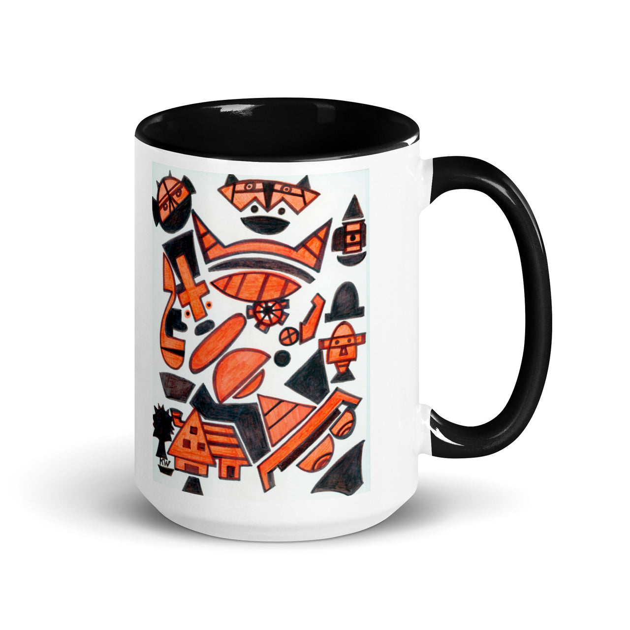 KW Gallery: Color Burst Mug 28 ☕🌈 - Winter Sunshine Marketplace