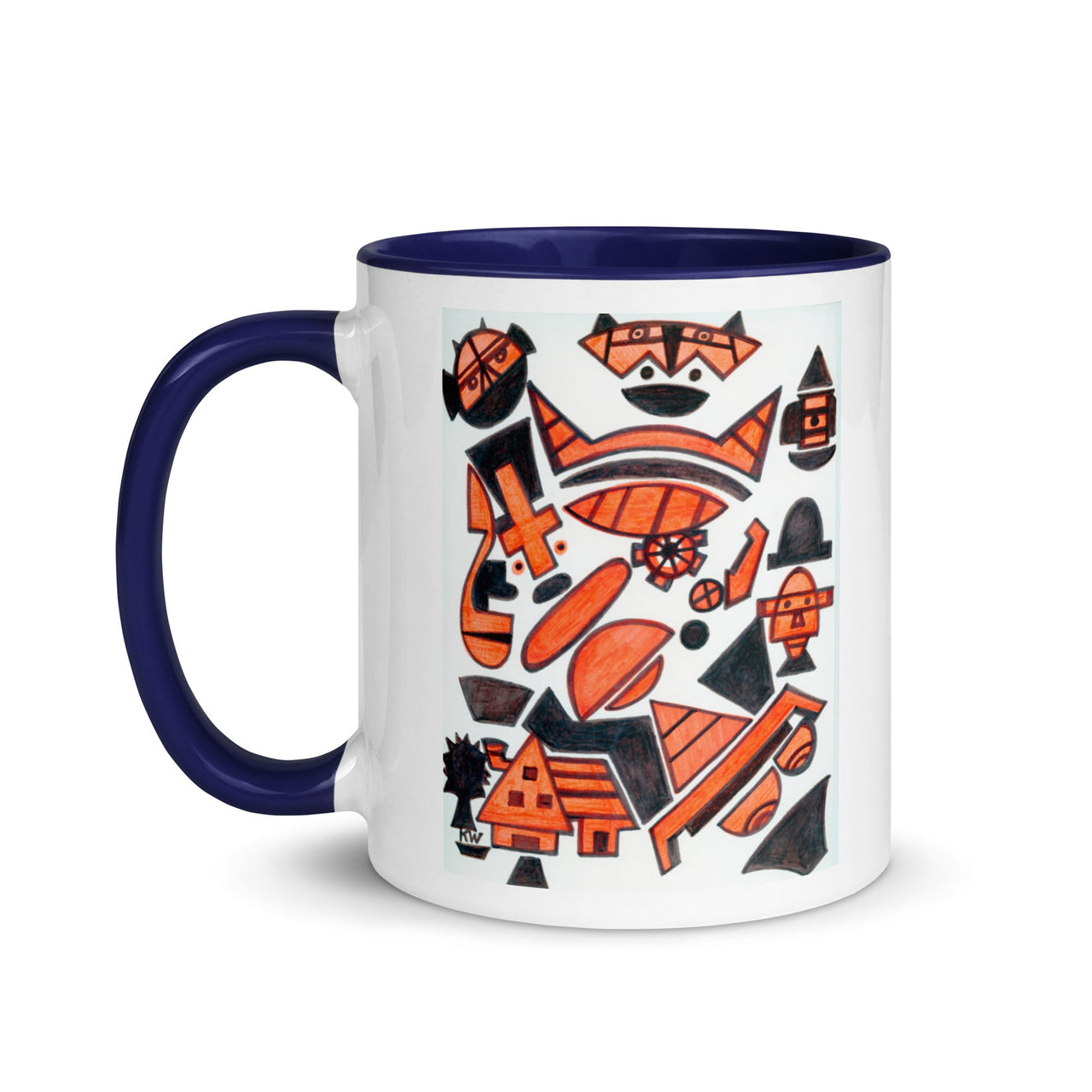 KW Gallery: Color Burst Mug 28 ☕🌈 - Winter Sunshine Marketplace