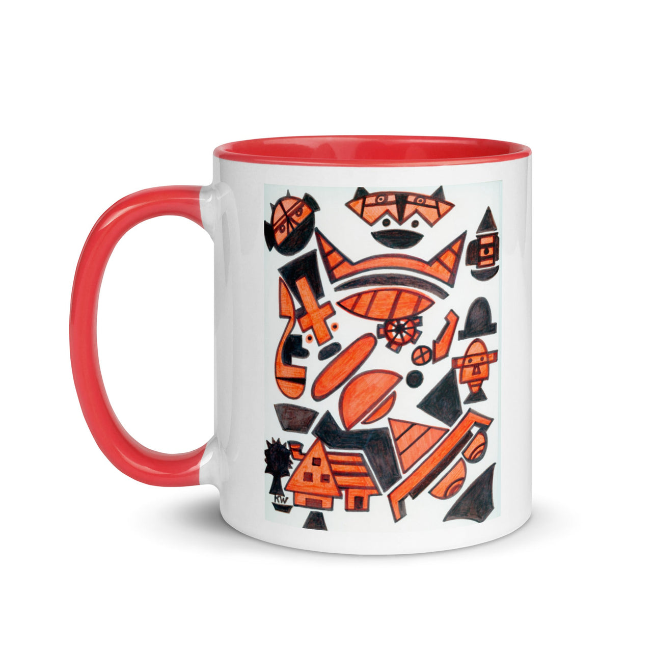 KW Gallery: Color Burst Mug 28 ☕🌈 - Winter Sunshine Marketplace