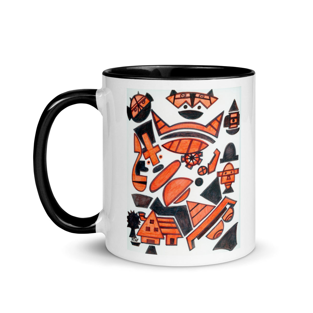 KW Gallery: Color Burst Mug 28 ☕🌈 - Winter Sunshine Marketplace