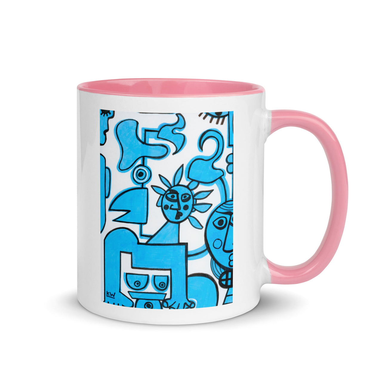 KW Gallery: Color Burst Mug 29 ☕🌈 - Winter Sunshine Marketplace