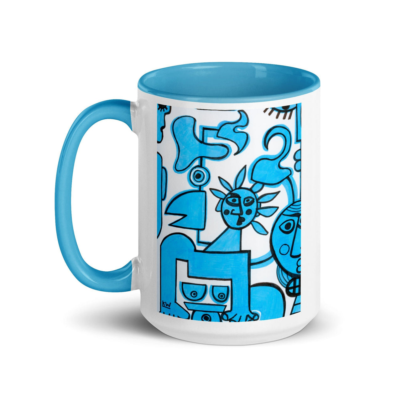 KW Gallery: Color Burst Mug 29 ☕🌈 - Winter Sunshine Marketplace