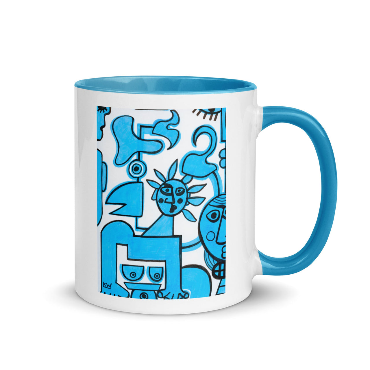 KW Gallery: Color Burst Mug 29 ☕🌈 - Winter Sunshine Marketplace