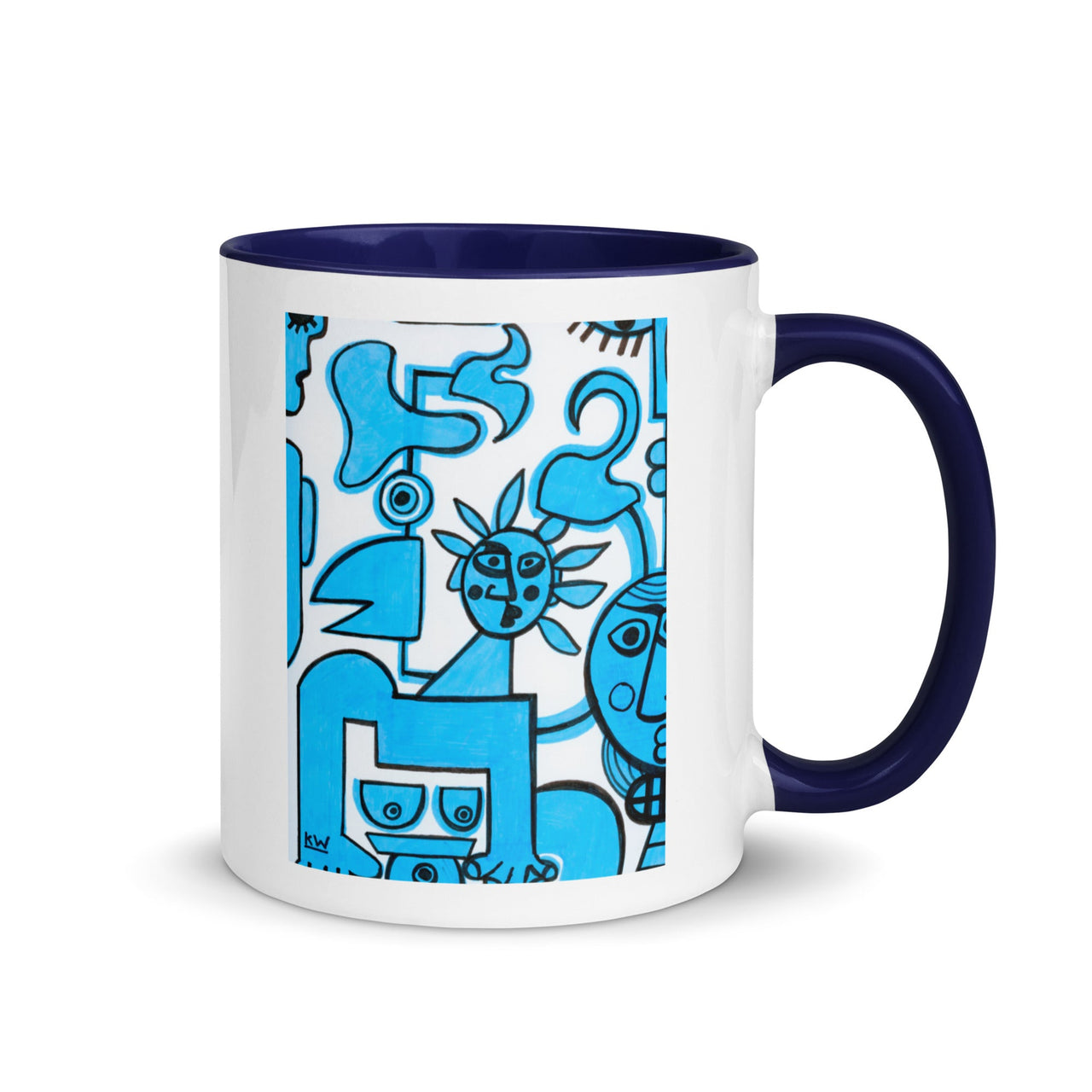 KW Gallery: Color Burst Mug 29 ☕🌈 - Winter Sunshine Marketplace