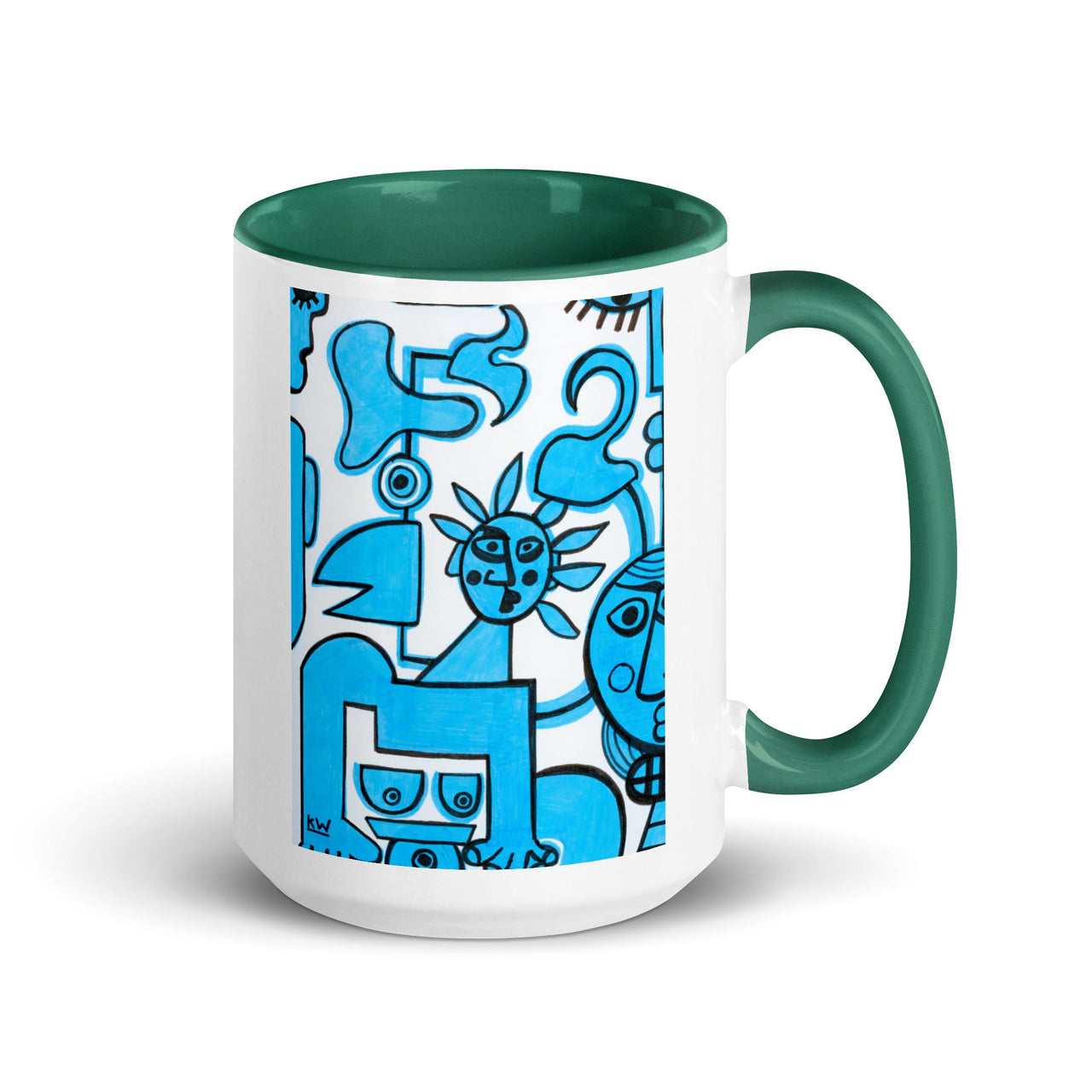 KW Gallery: Color Burst Mug 29 ☕🌈 - Winter Sunshine Marketplace