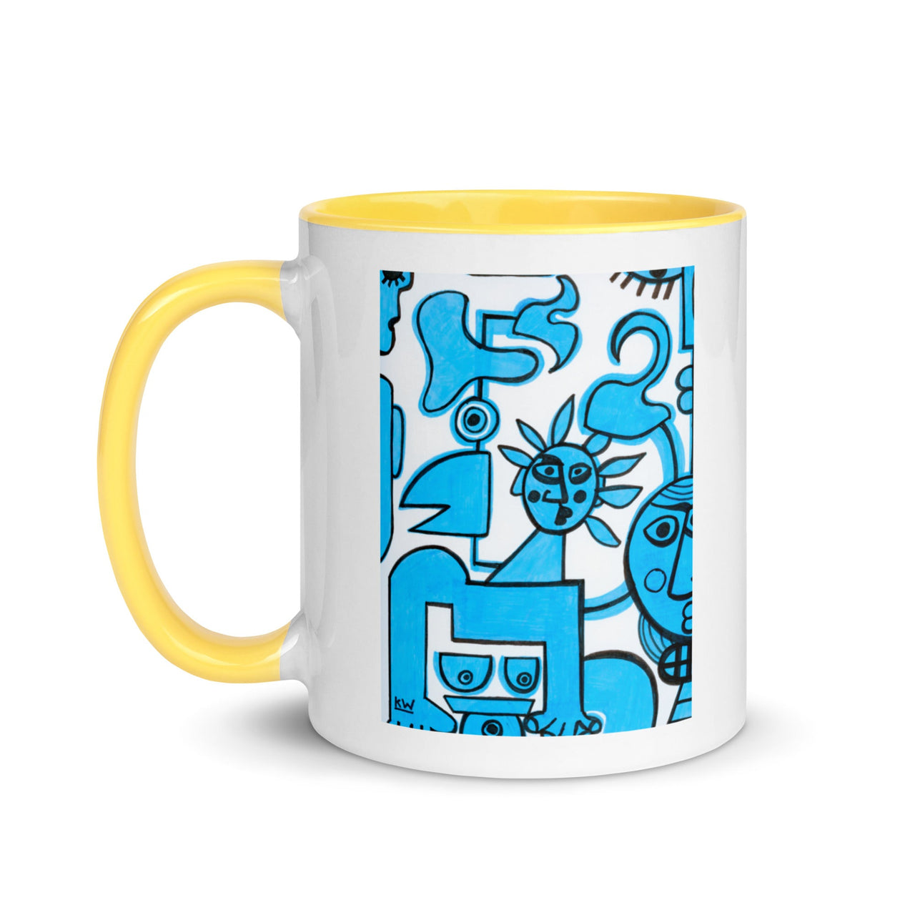 KW Gallery: Color Burst Mug 29 ☕🌈 - Winter Sunshine Marketplace