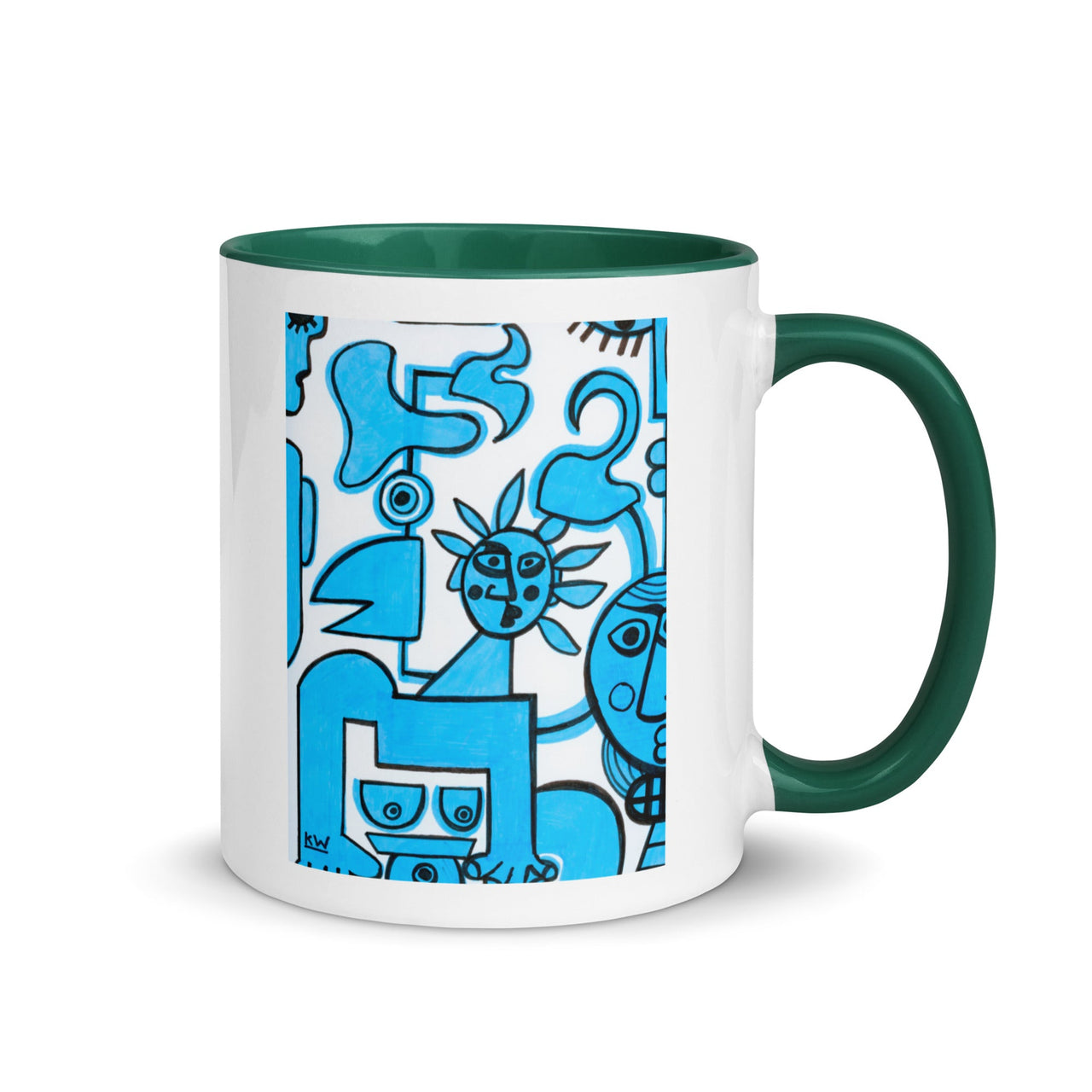 KW Gallery: Color Burst Mug 29 ☕🌈 - Winter Sunshine Marketplace