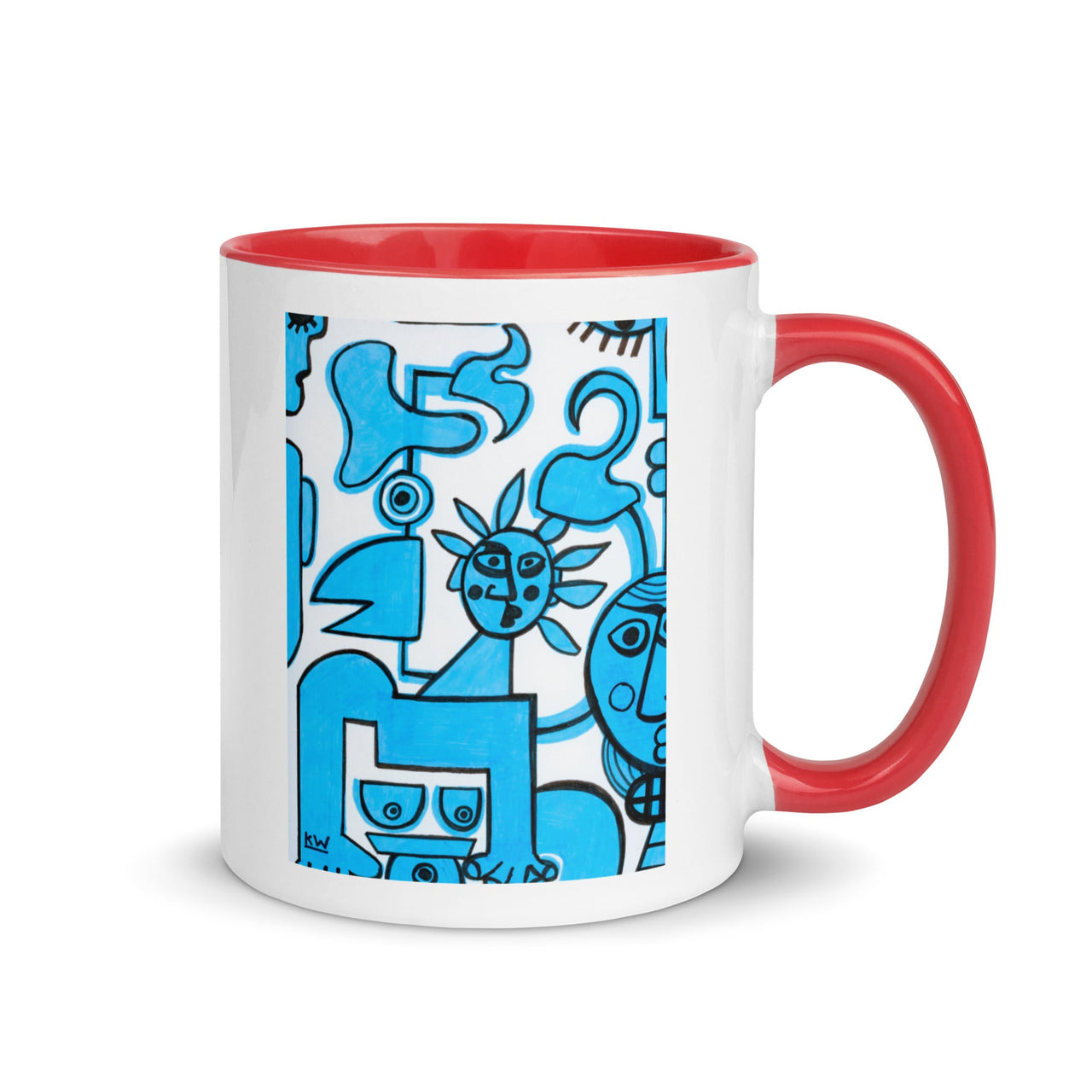 KW Gallery: Color Burst Mug 29 ☕🌈 - Winter Sunshine Marketplace