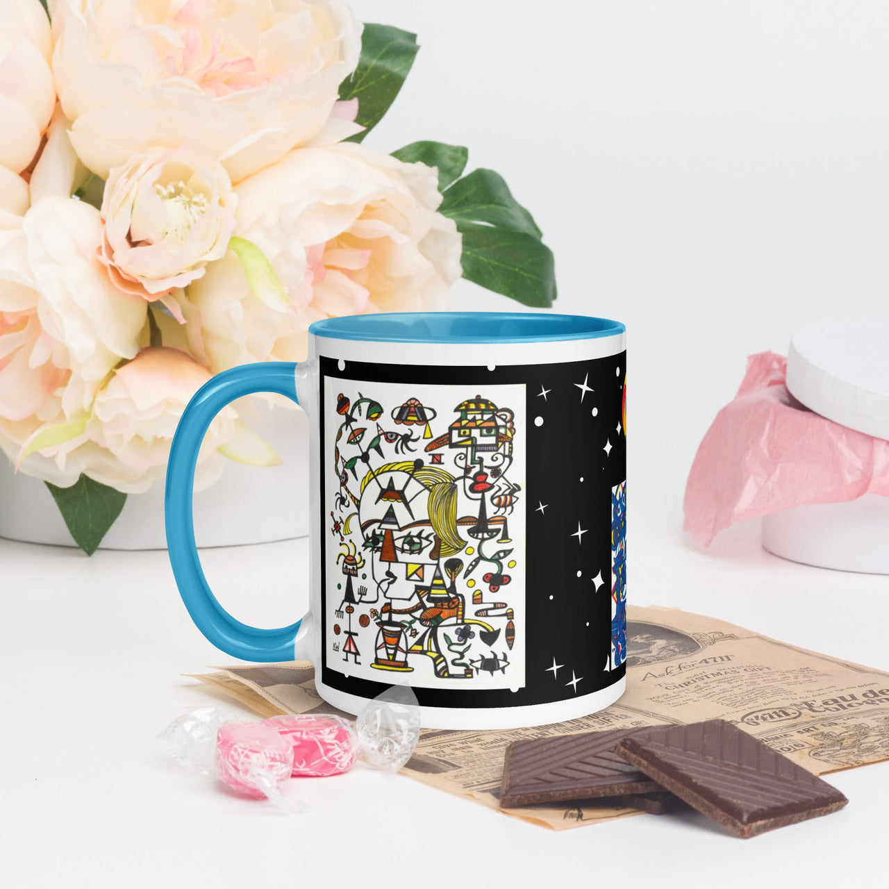 KW Gallery: Color Burst Mug 3 - 5 ☕🌈 - Winter Sunshine Marketplace