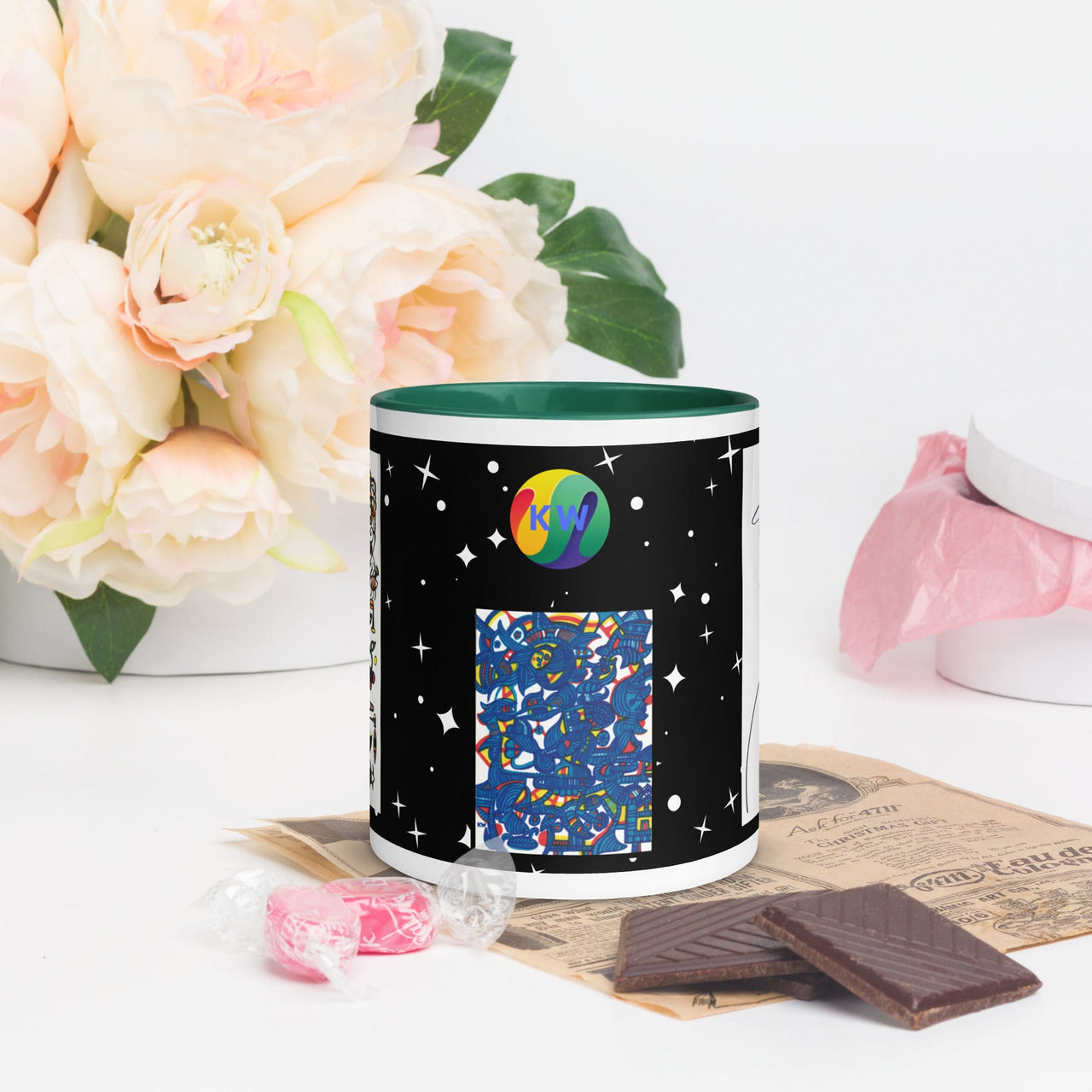 KW Gallery: Color Burst Mug 3 - 5 ☕🌈 - Winter Sunshine Marketplace