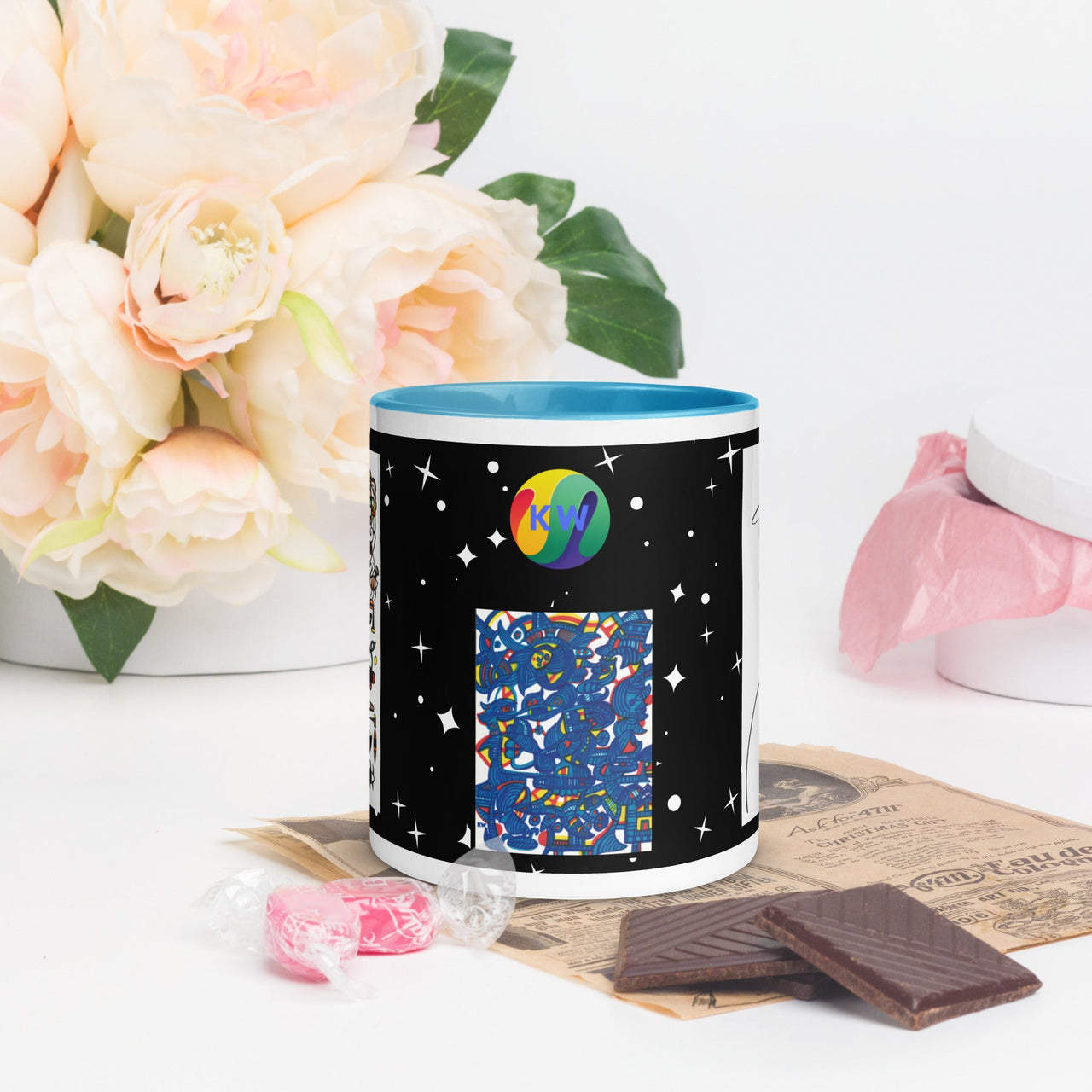 KW Gallery: Color Burst Mug 3 - 5 ☕🌈 - Winter Sunshine Marketplace