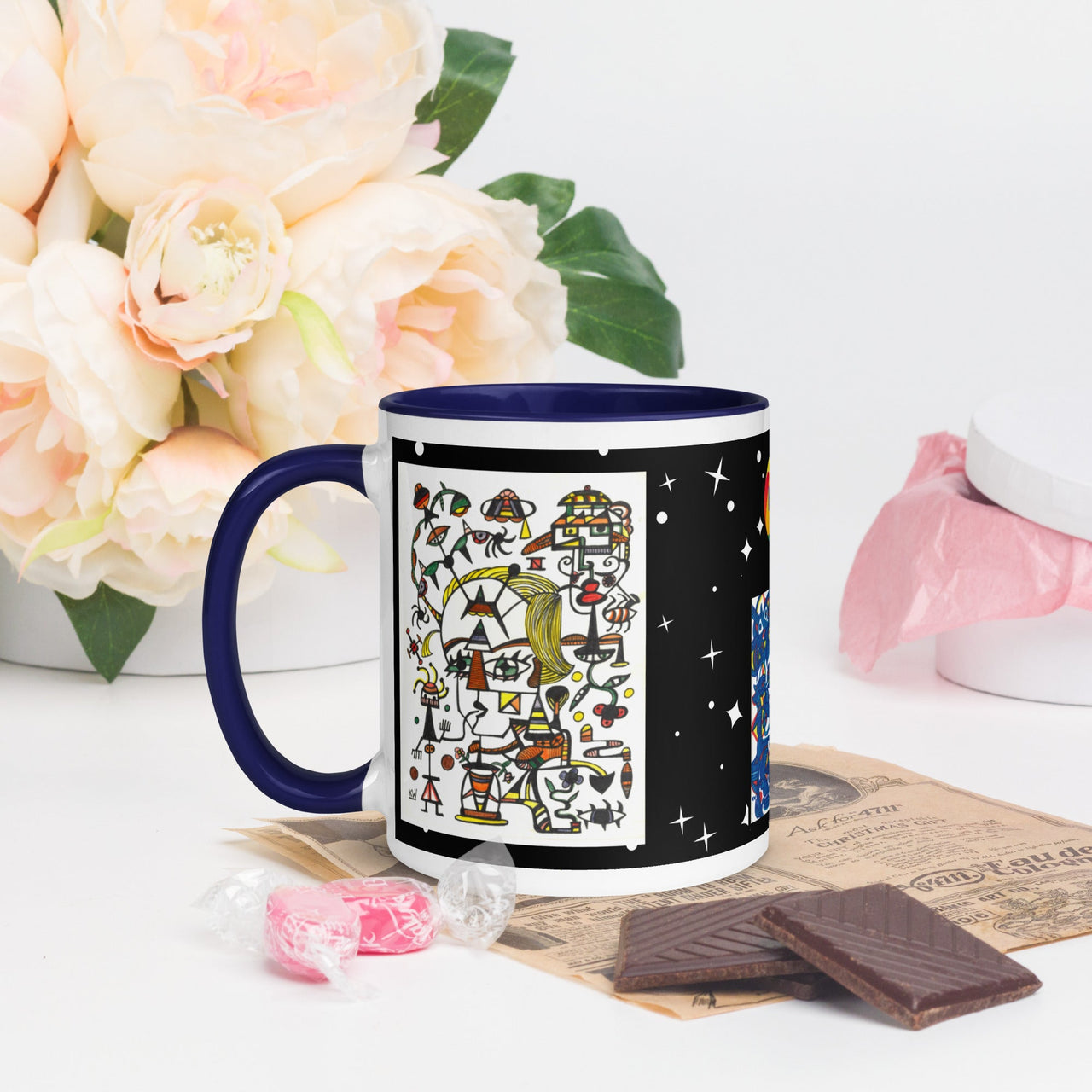 KW Gallery: Color Burst Mug 3 - 5 ☕🌈 - Winter Sunshine Marketplace