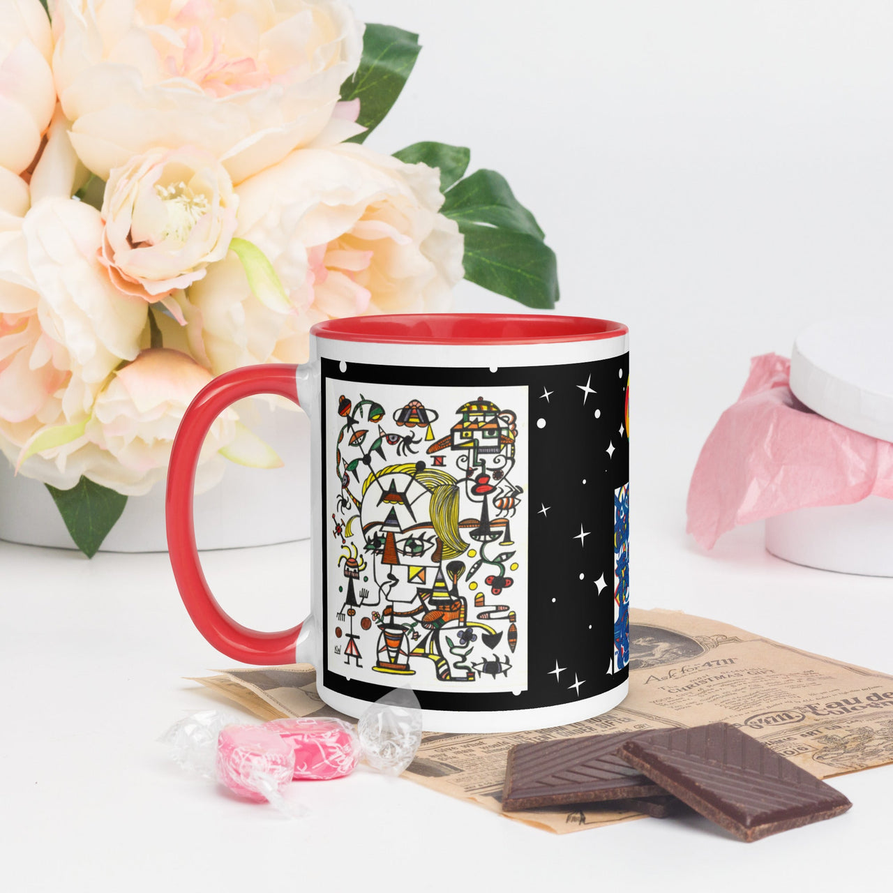 KW Gallery: Color Burst Mug 3 - 5 ☕🌈 - Winter Sunshine Marketplace