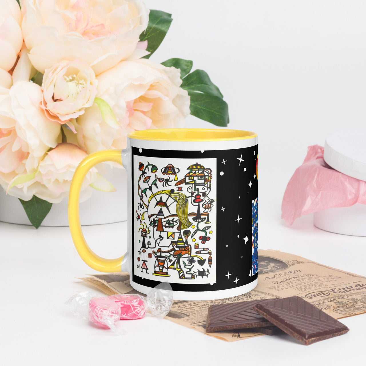 KW Gallery: Color Burst Mug 3 - 5 ☕🌈 - Winter Sunshine Marketplace