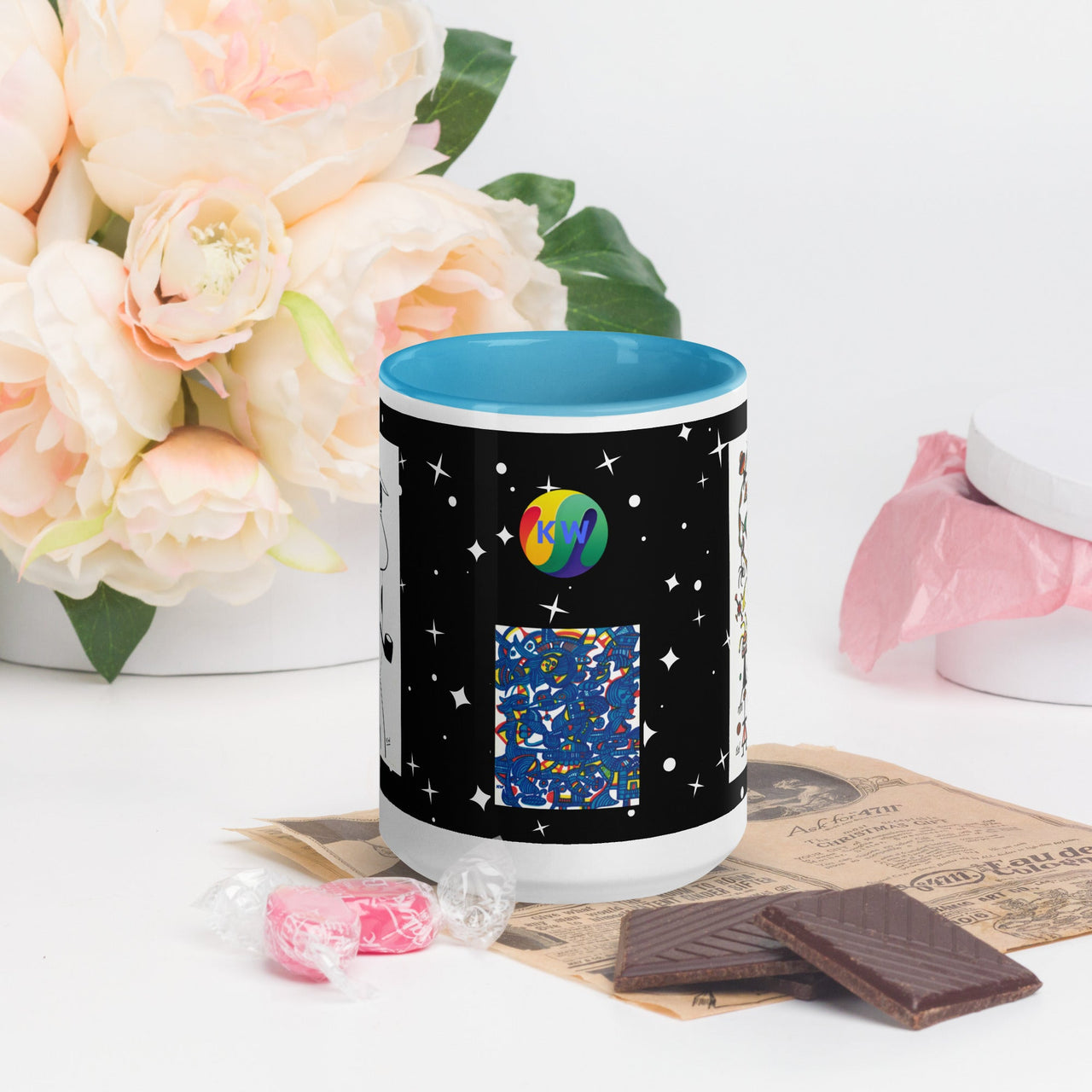 KW Gallery: Color Burst Mug 3 - 5 ☕🌈 - Winter Sunshine Marketplace