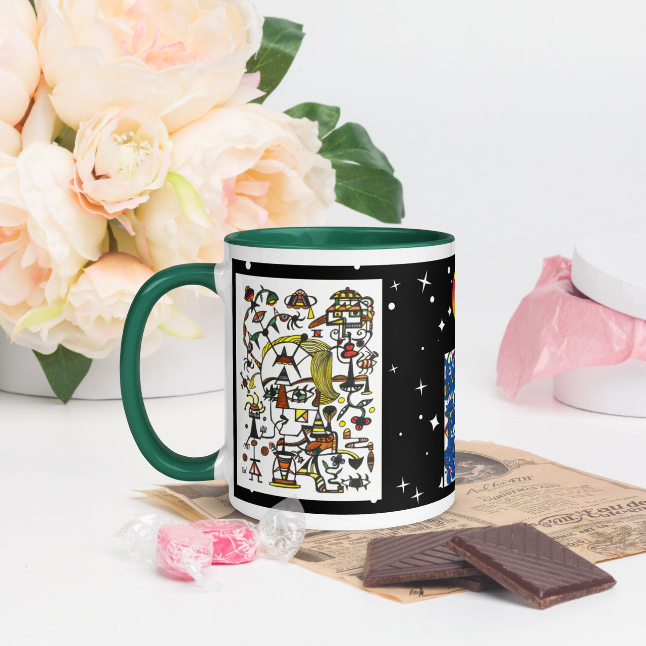 KW Gallery: Color Burst Mug 3 - 5 ☕🌈 - Winter Sunshine Marketplace