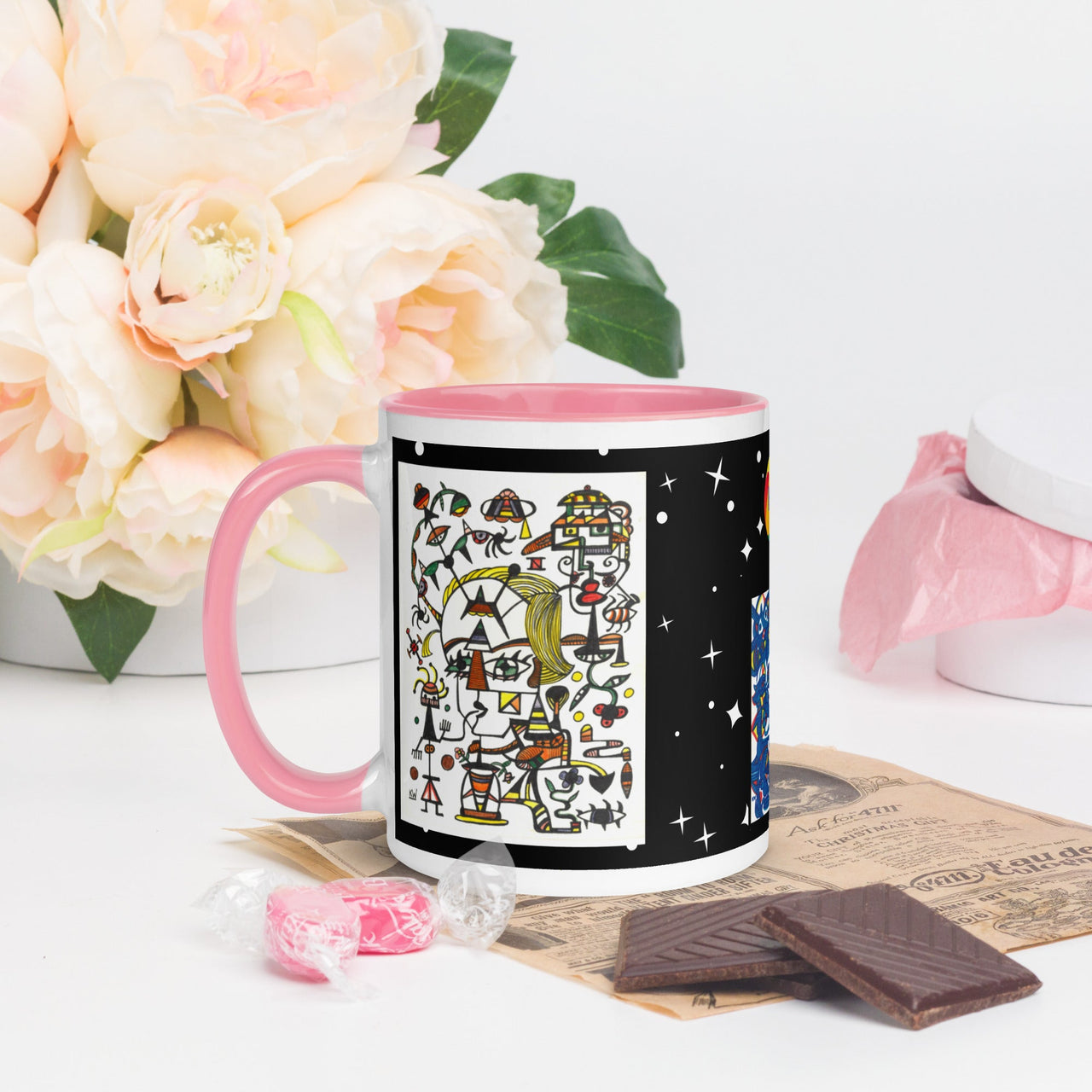 KW Gallery: Color Burst Mug 3 - 5 ☕🌈 - Winter Sunshine Marketplace