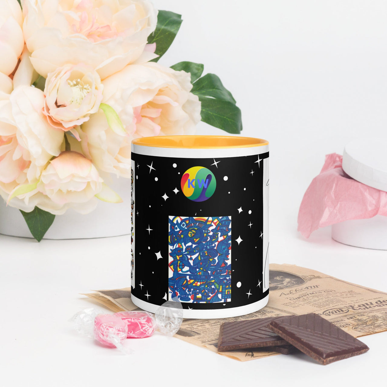 KW Gallery: Color Burst Mug 3 - 5 ☕🌈 - Winter Sunshine Marketplace