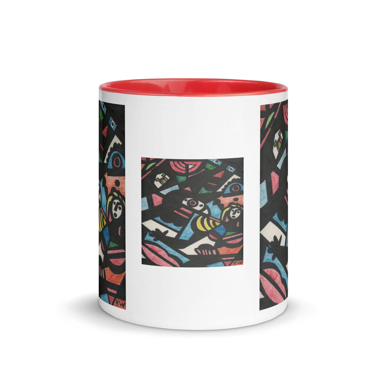 KW Gallery: Color Burst Mug 32 ☕🌈 - Winter Sunshine Marketplace