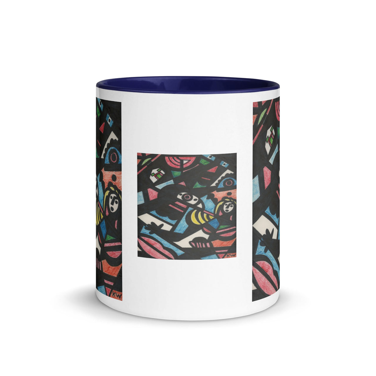KW Gallery: Color Burst Mug 32 ☕🌈 - Winter Sunshine Marketplace