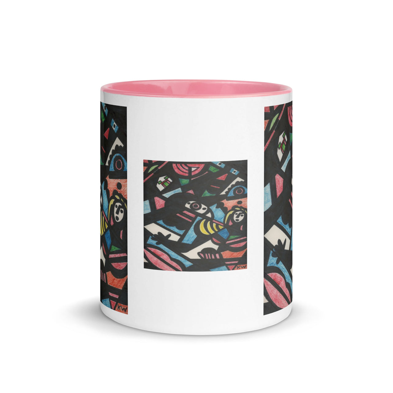 KW Gallery: Color Burst Mug 32 ☕🌈 - Winter Sunshine Marketplace