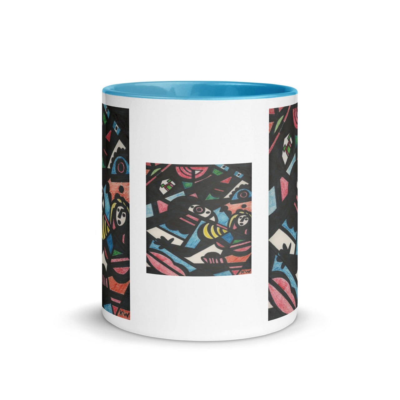 KW Gallery: Color Burst Mug 32 ☕🌈 - Winter Sunshine Marketplace