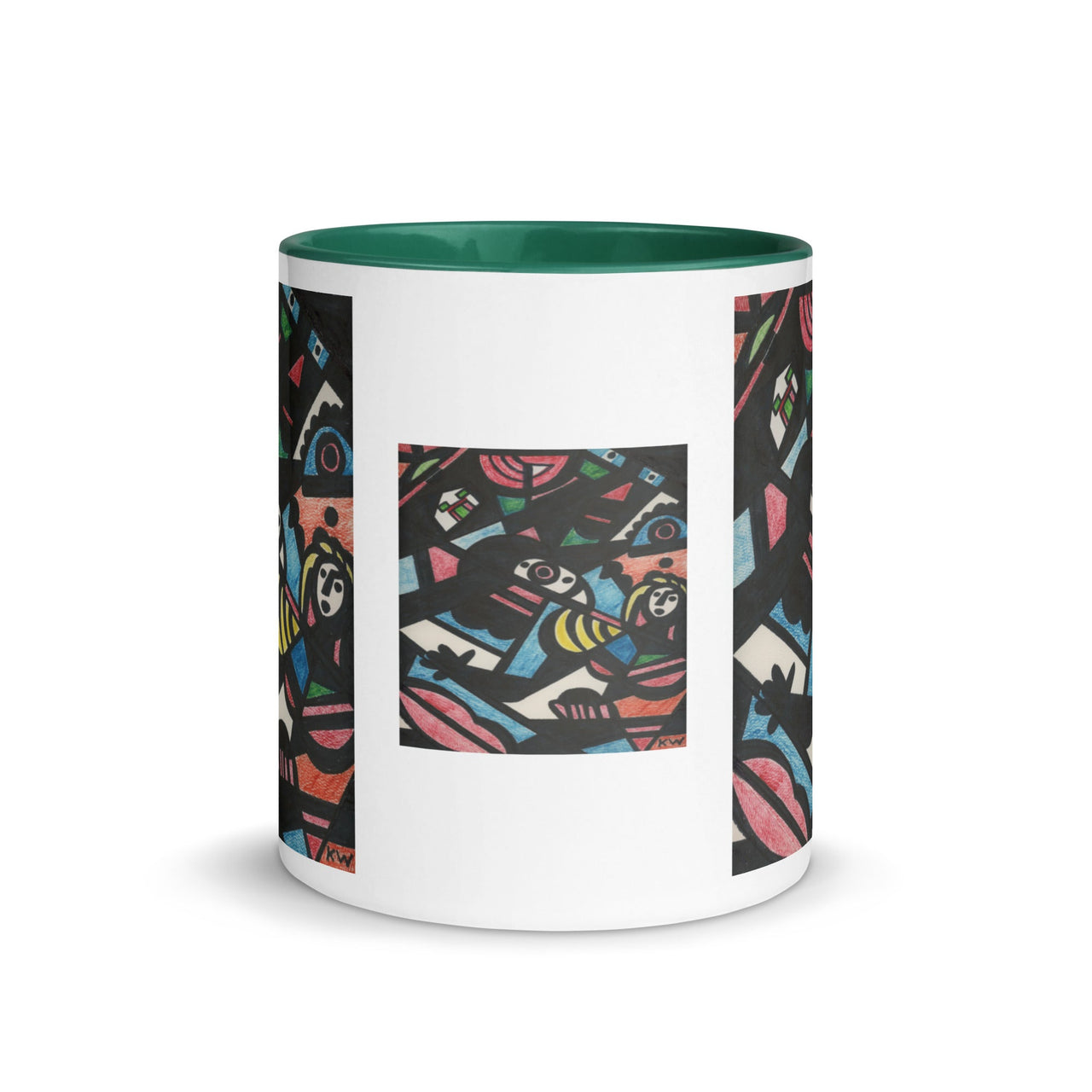 KW Gallery: Color Burst Mug 32 ☕🌈 - Winter Sunshine Marketplace