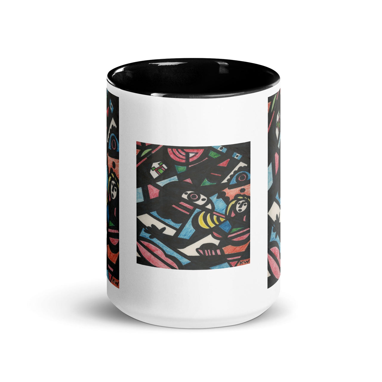 KW Gallery: Color Burst Mug 32 ☕🌈 - Winter Sunshine Marketplace
