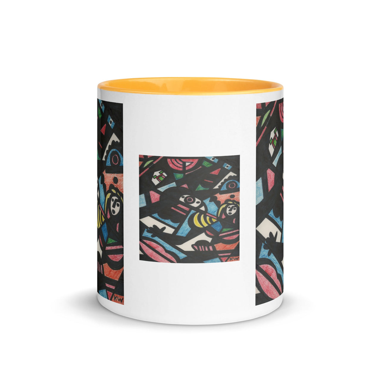 KW Gallery: Color Burst Mug 32 ☕🌈 - Winter Sunshine Marketplace