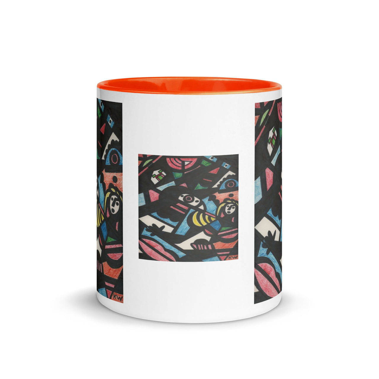 KW Gallery: Color Burst Mug 32 ☕🌈 - Winter Sunshine Marketplace