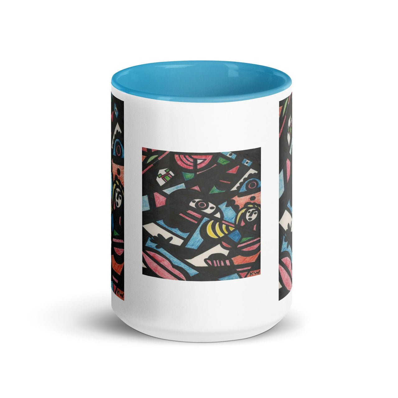 KW Gallery: Color Burst Mug 32 ☕🌈 - Winter Sunshine Marketplace