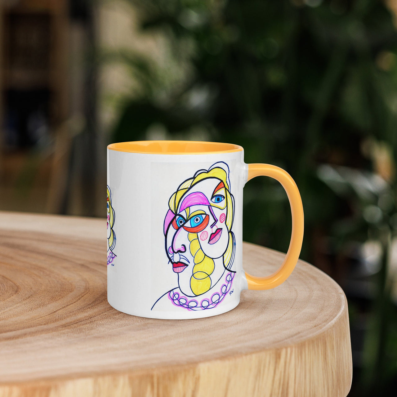 KW Gallery: Color Burst Mug 33 ☕🌈 - Winter Sunshine Marketplace
