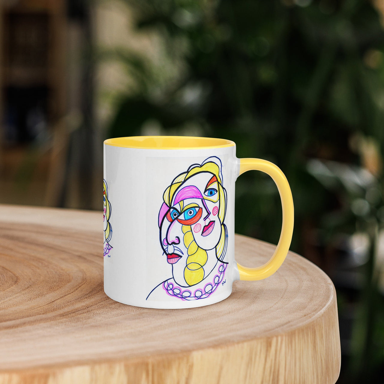 KW Gallery: Color Burst Mug 33 ☕🌈 - Winter Sunshine Marketplace