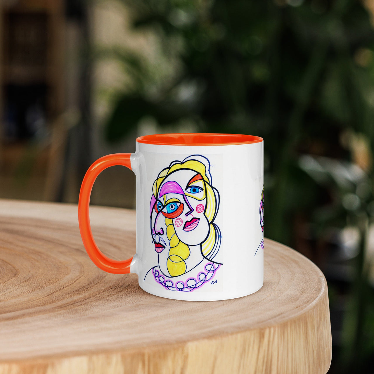 KW Gallery: Color Burst Mug 33 ☕🌈 - Winter Sunshine Marketplace