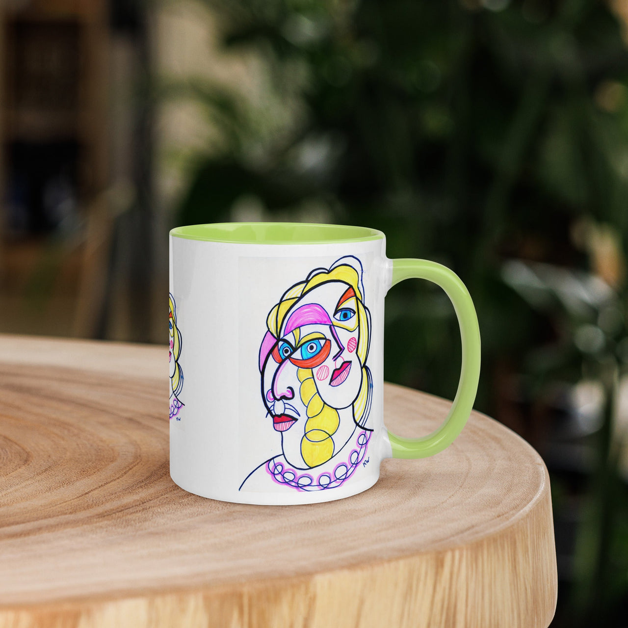 KW Gallery: Color Burst Mug 33 ☕🌈 - Winter Sunshine Marketplace