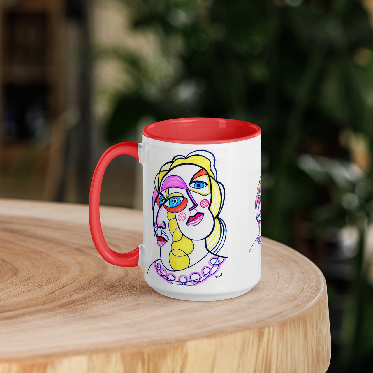 KW Gallery: Color Burst Mug 33 ☕🌈 - Winter Sunshine Marketplace