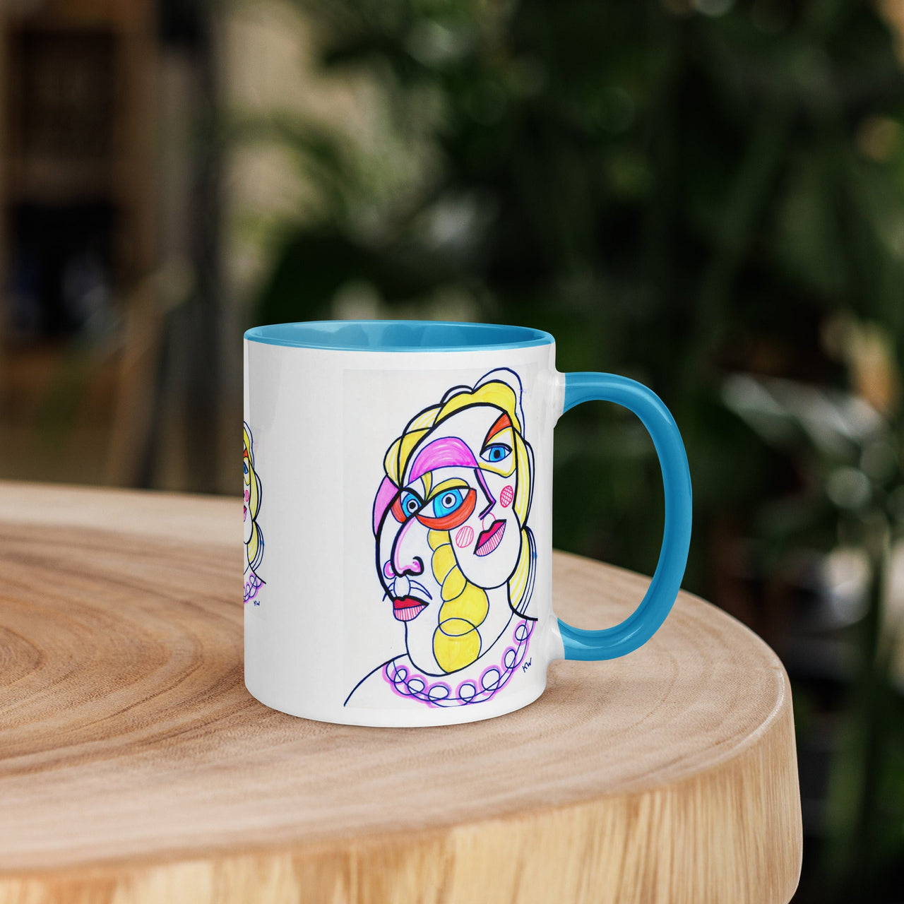 KW Gallery: Color Burst Mug 33 ☕🌈 - Winter Sunshine Marketplace