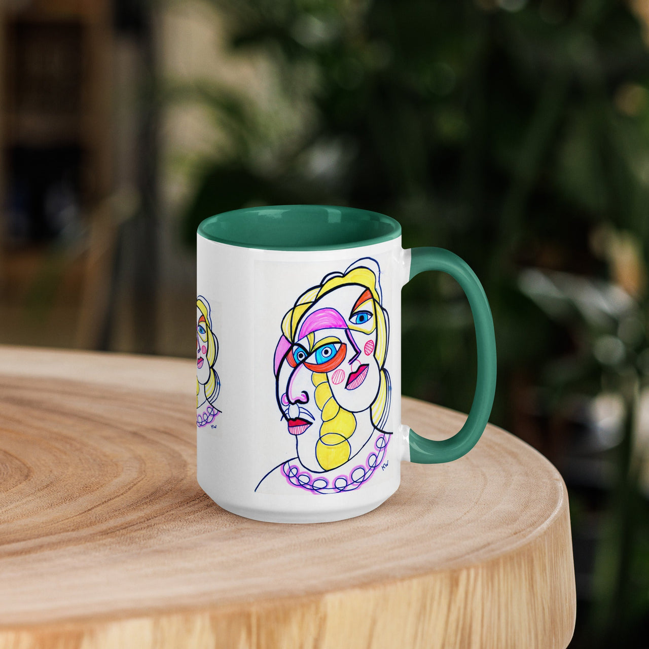KW Gallery: Color Burst Mug 33 ☕🌈 - Winter Sunshine Marketplace
