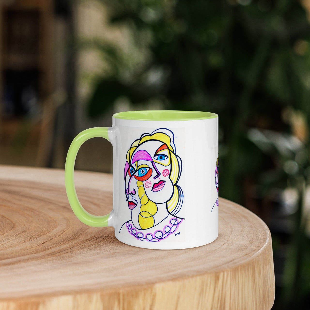 KW Gallery: Color Burst Mug 33 ☕🌈 - Winter Sunshine Marketplace