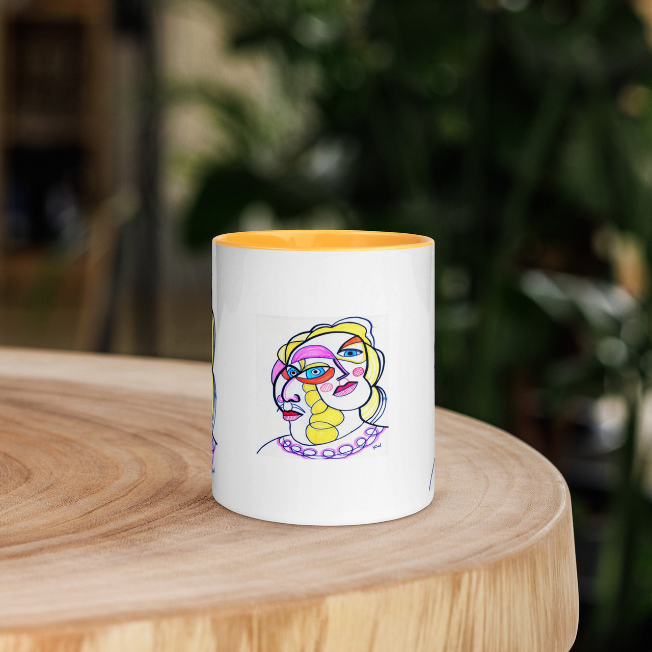 KW Gallery: Color Burst Mug 33 ☕🌈 - Winter Sunshine Marketplace
