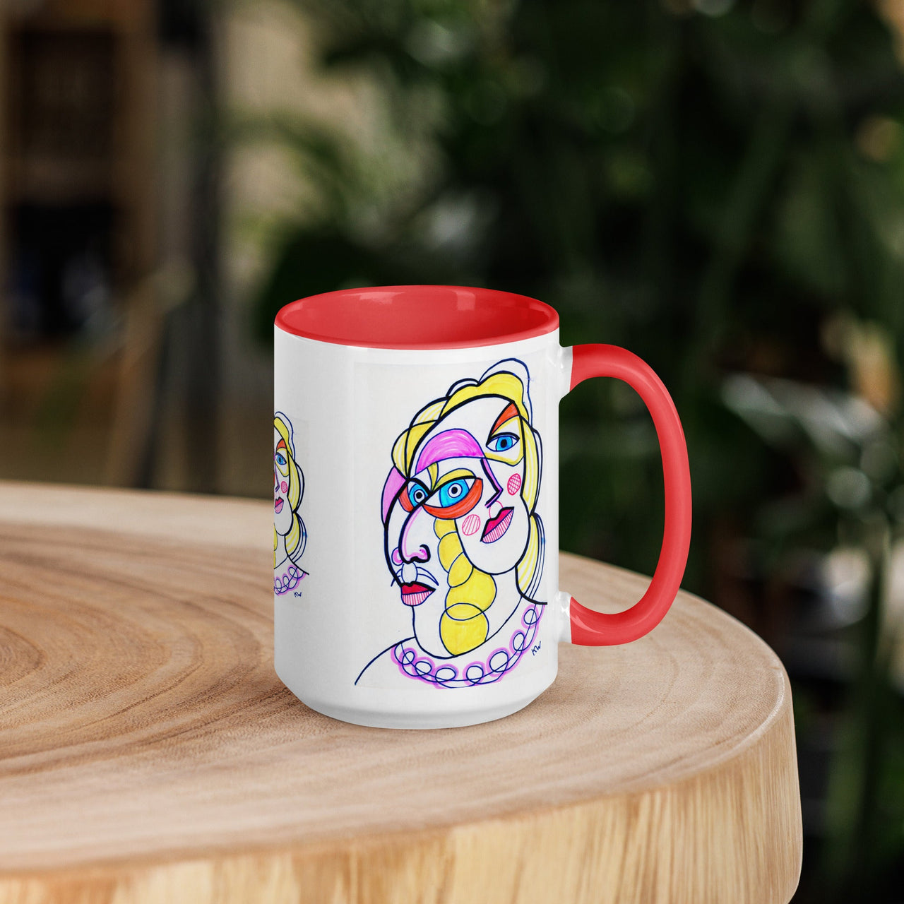 KW Gallery: Color Burst Mug 33 ☕🌈 - Winter Sunshine Marketplace