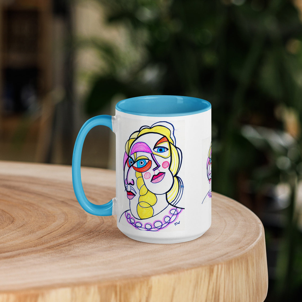 KW Gallery: Color Burst Mug 33 ☕🌈 - Winter Sunshine Marketplace