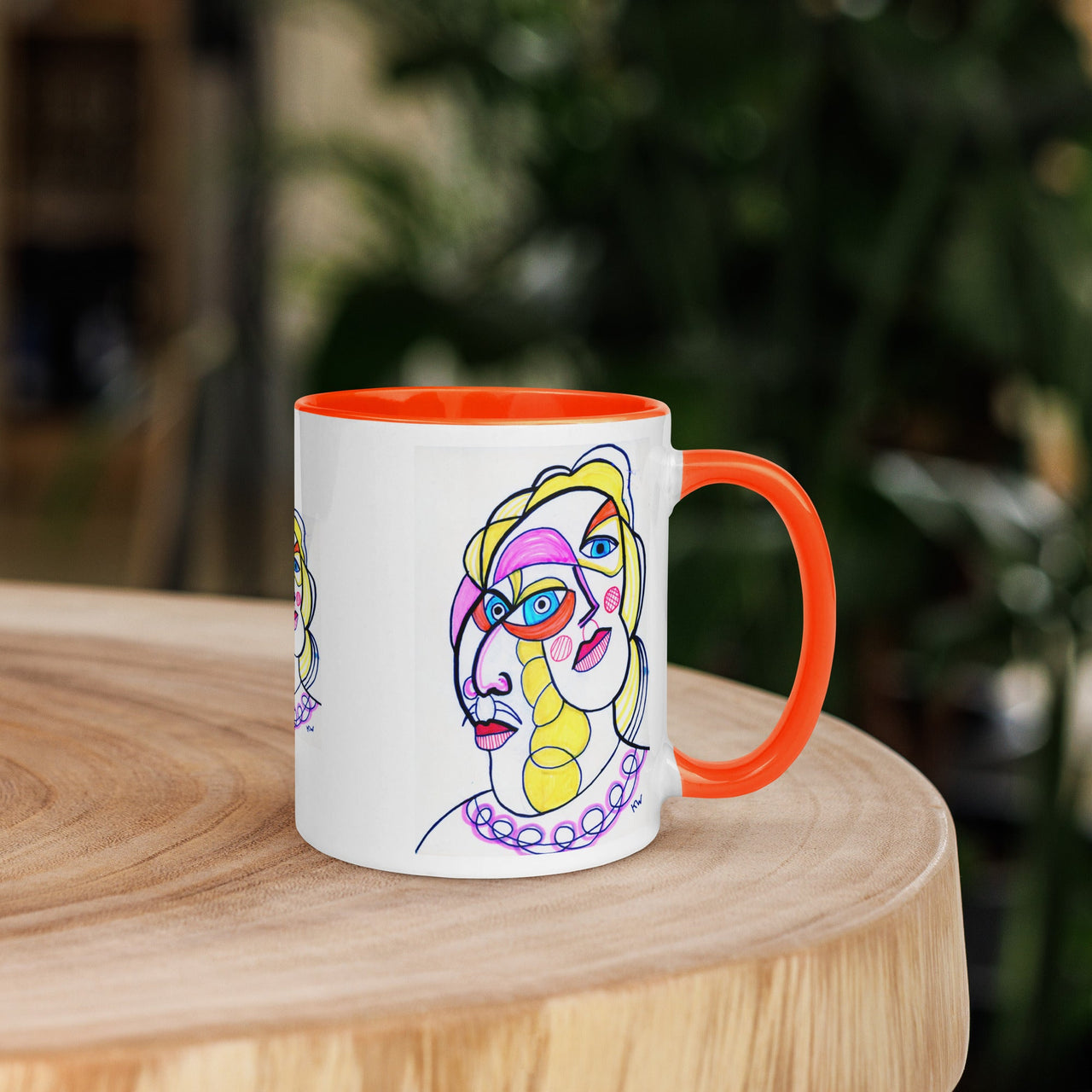KW Gallery: Color Burst Mug 33 ☕🌈 - Winter Sunshine Marketplace