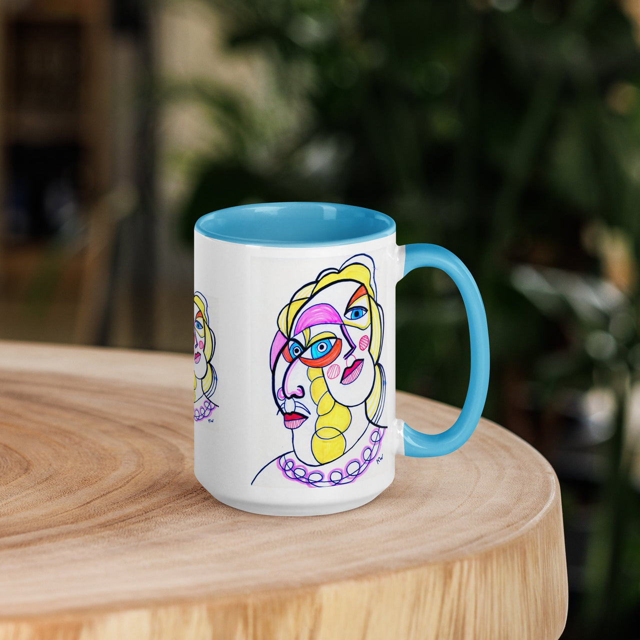 KW Gallery: Color Burst Mug 33 ☕🌈 - Winter Sunshine Marketplace