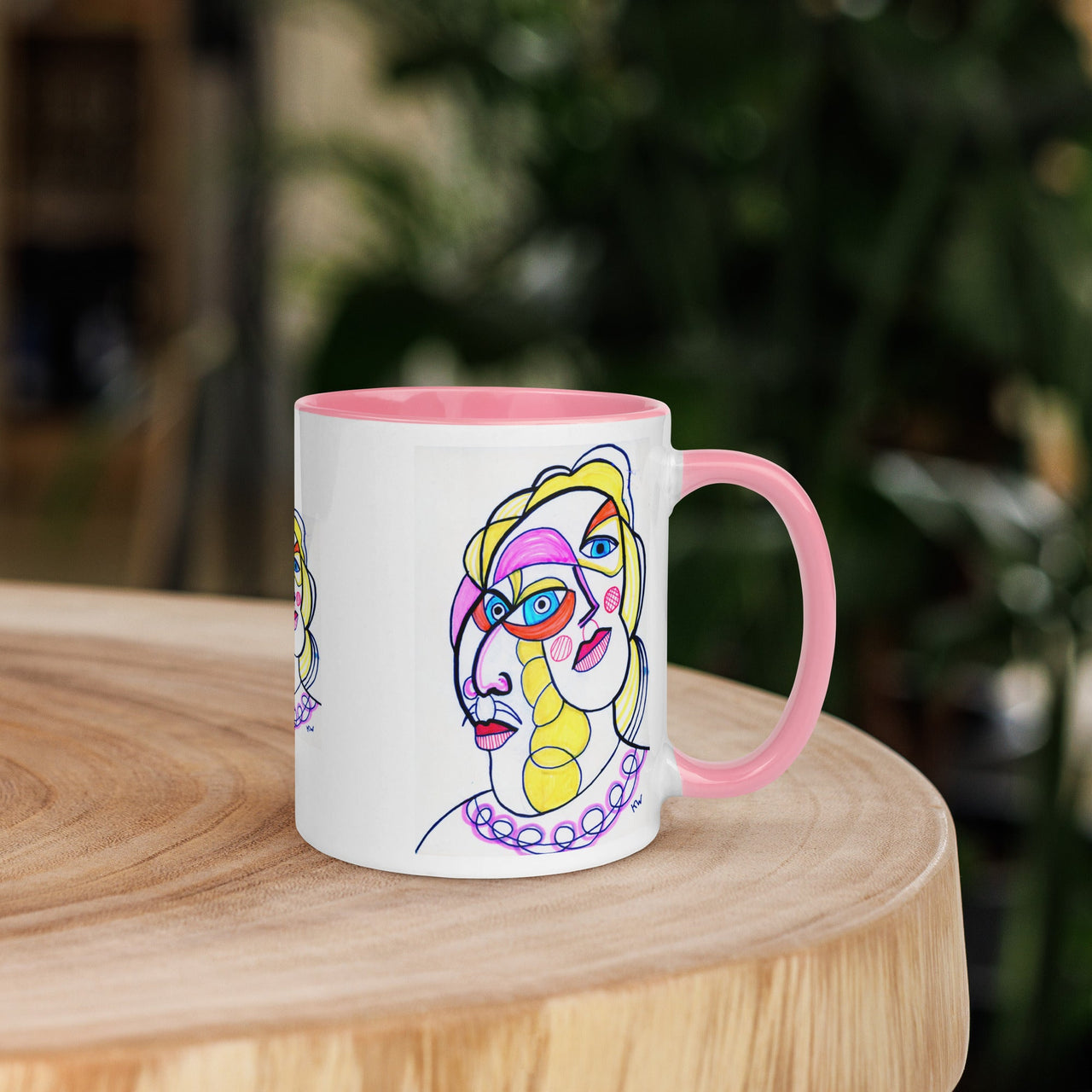KW Gallery: Color Burst Mug 33 ☕🌈 - Winter Sunshine Marketplace