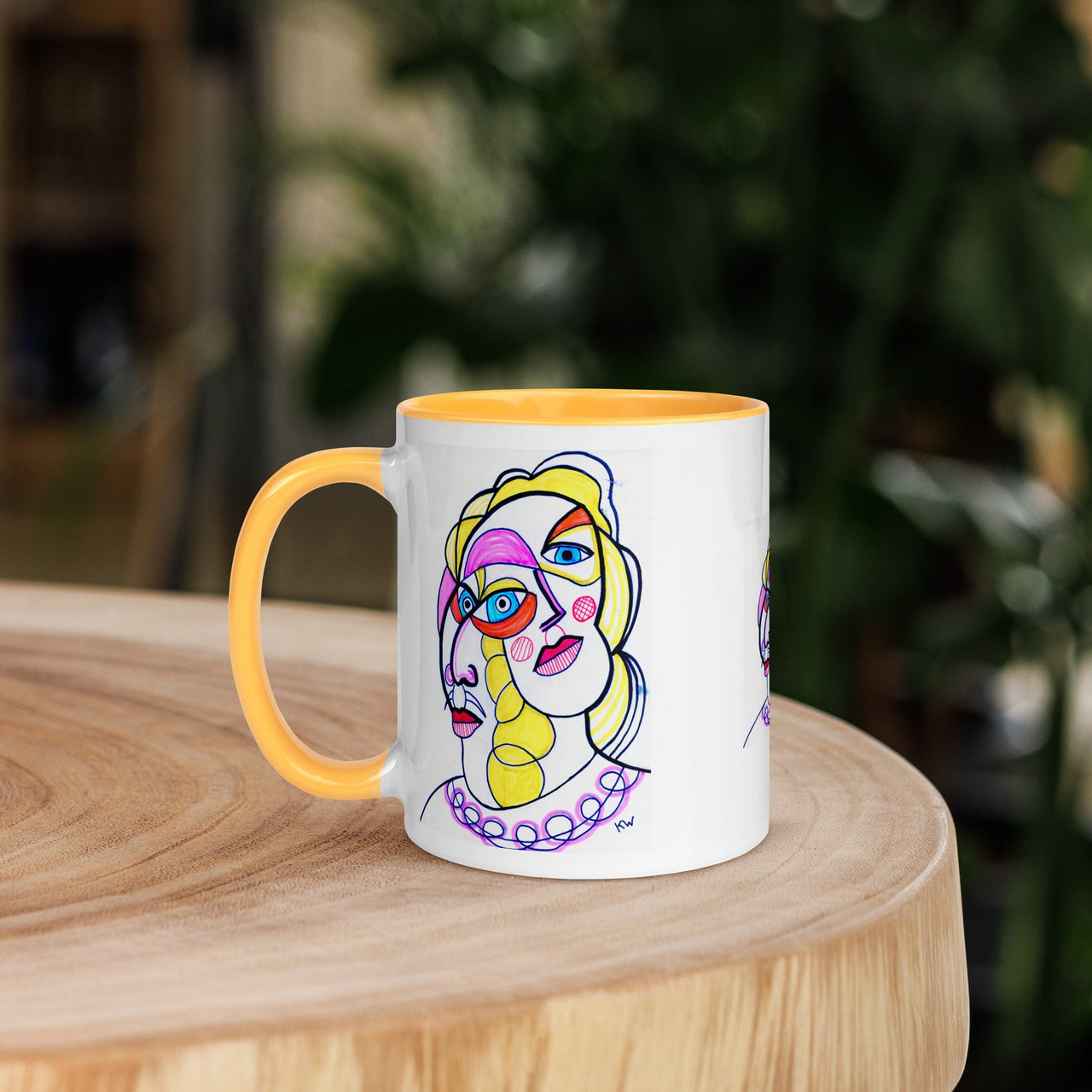 KW Gallery: Color Burst Mug 33 ☕🌈 - Winter Sunshine Marketplace