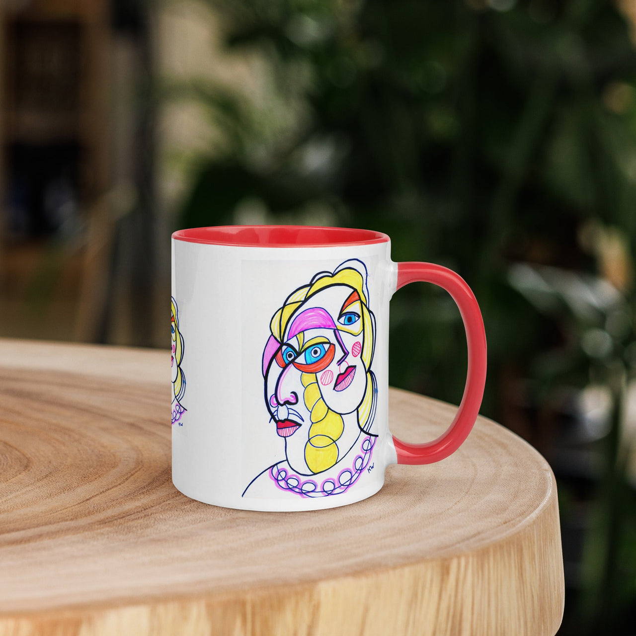 KW Gallery: Color Burst Mug 33 ☕🌈 - Winter Sunshine Marketplace