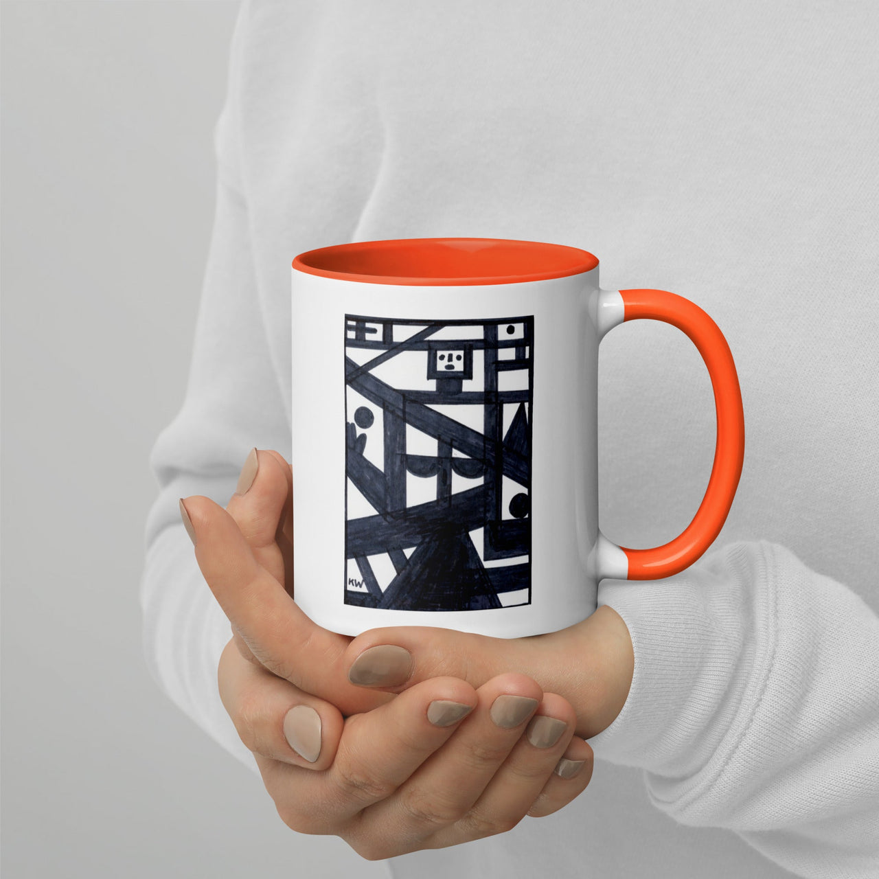 KW Gallery: Color Burst Mug 35 ☕🌈 - Winter Sunshine Marketplace